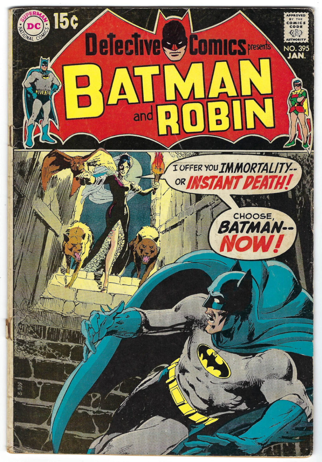 DC Comics Detective Comics (1937) #395: 1st Neal Adams Work on Batman 1
