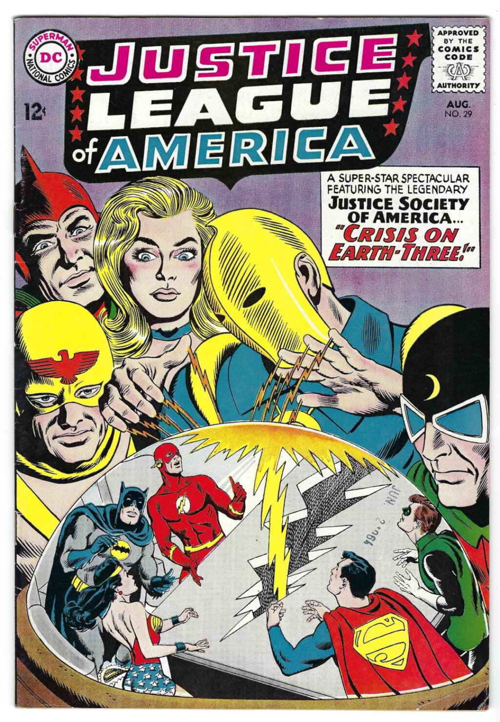 DC Comics Justice League of America (1960) #29: 1st Appearance of Crime Syndicate of America 1