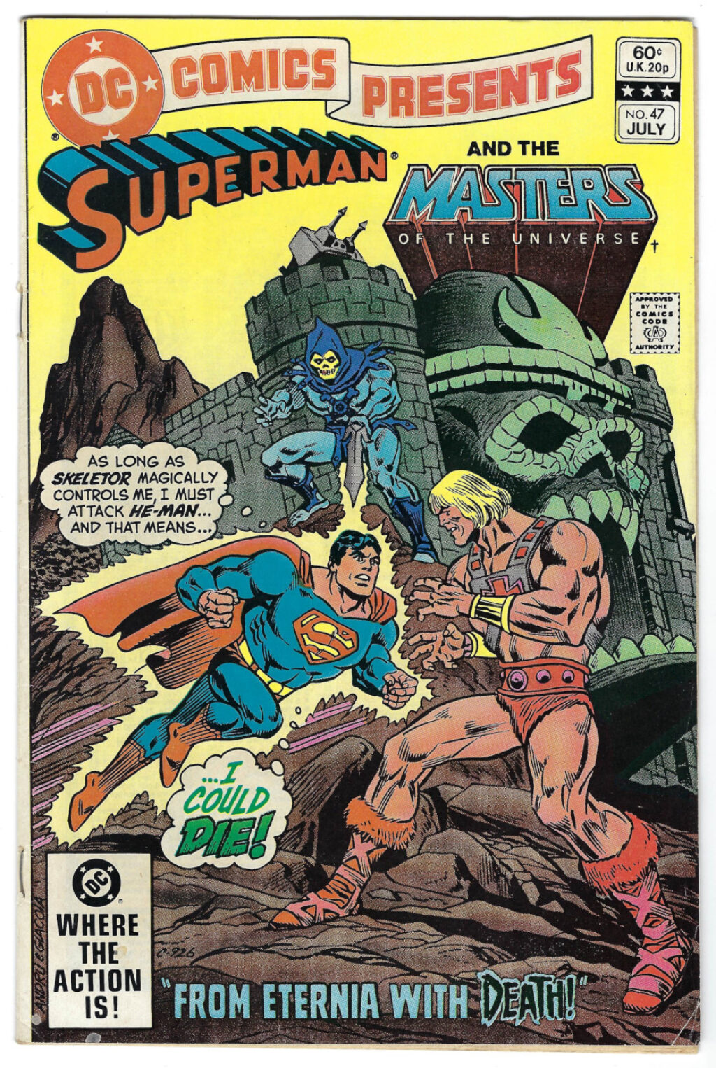 DC Comics Presents #47: 1st Appearance of He-Man and The Masters of the Universe in Comics 1