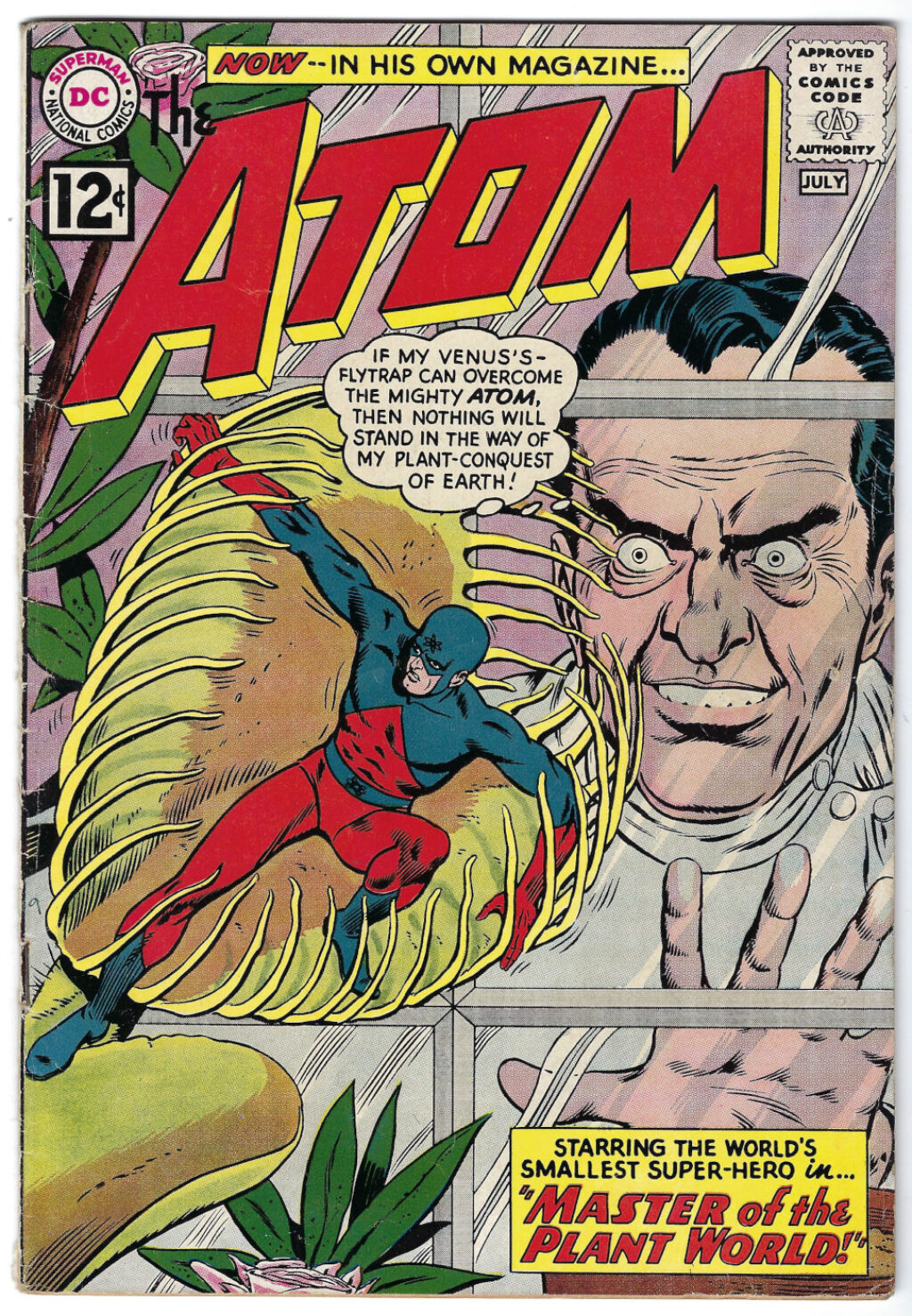 DC Comics The Atom (1962) #1: 1st Appearance of Floronic Man 1