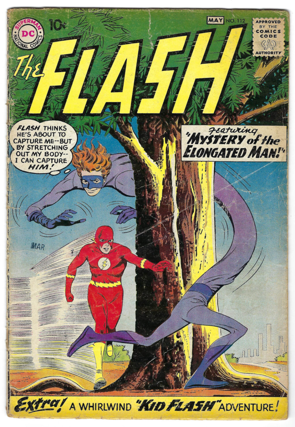 DC Comics The Flash (1959) #112: 1st Appearance of Elongated Man 1