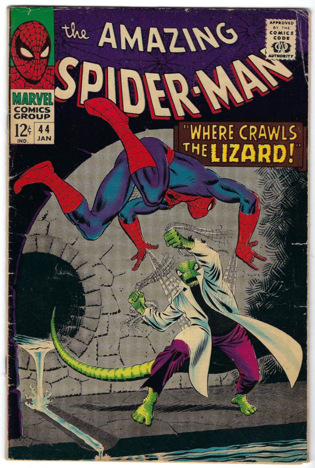Marvel Comics Amazing Spider-Man (1963) #44: 2nd Appearance of The Lizard 1