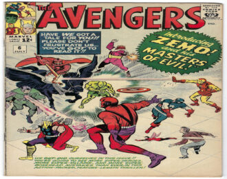 Marvel Comics Avengers (1963) #6: 1st Appearance of Baron Zemo