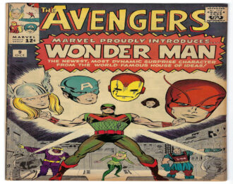 Marvel Comics Avengers (1963) #9: 1st Appearance of Wonder Man – High Grade