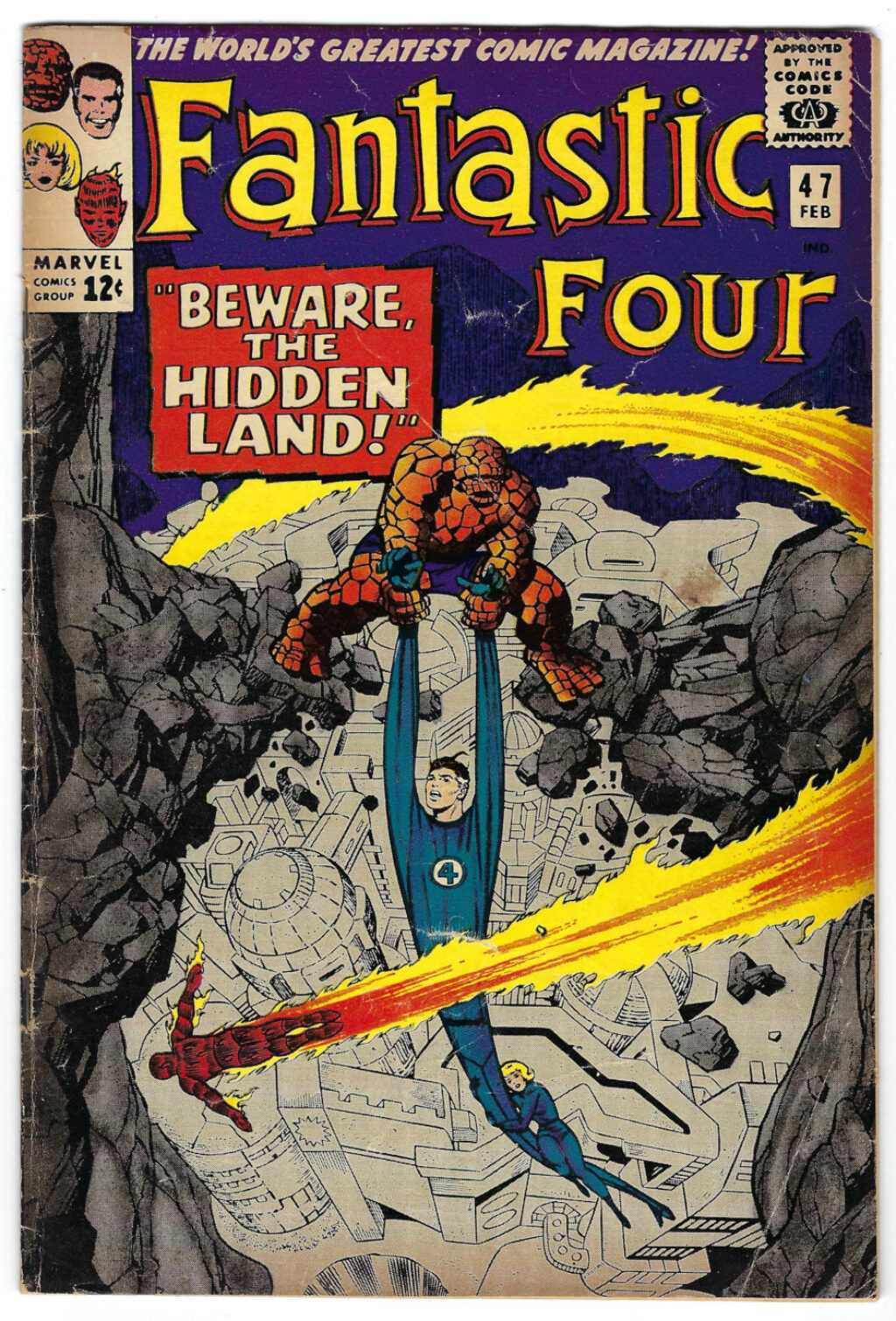 Marvel Comics Fantastic Four (1961) #47: 1st Appearance of Maximus 1