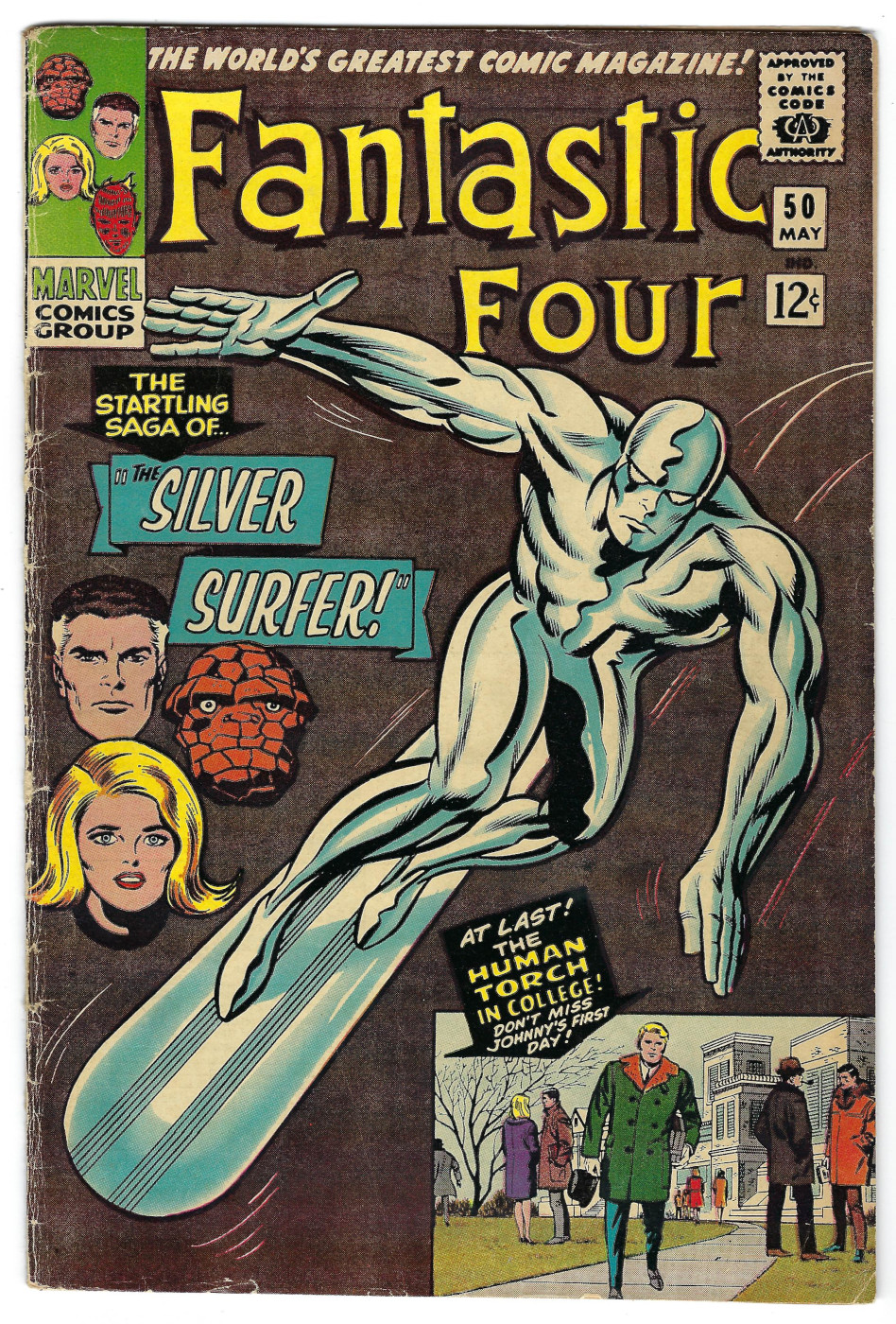 Marvel Comics Fantastic Four (1961) #50: 1st Appearance of Ultimate Nullifier 1