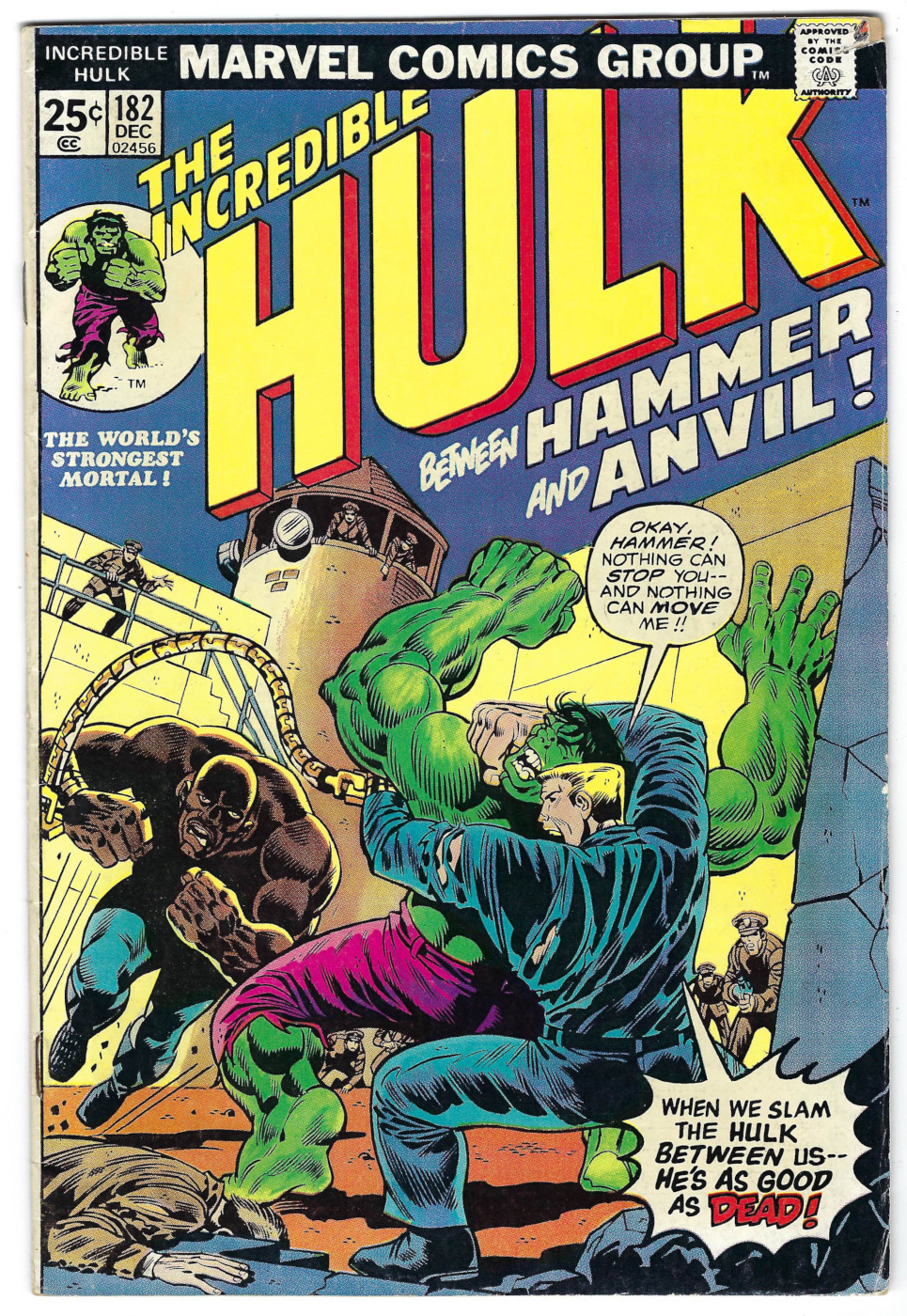 Marvel Comics Incredible Hulk #182: 3rd Appearance of Wolverine 1