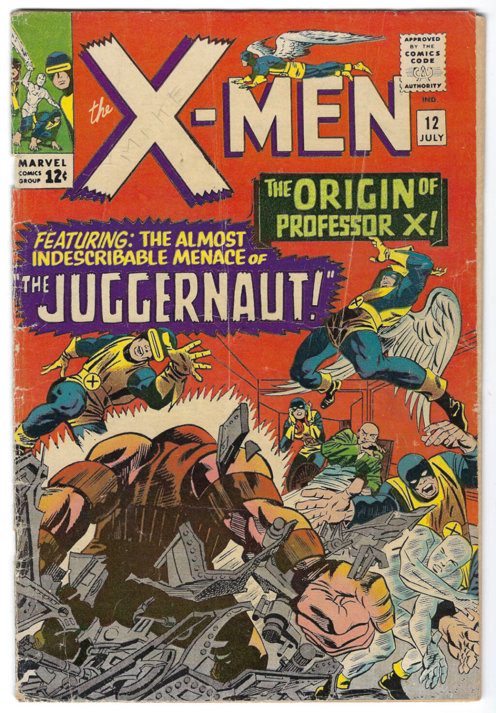 Marvel Comics X-Men (1963) #12: 1st Appearance of Juggernaut 1