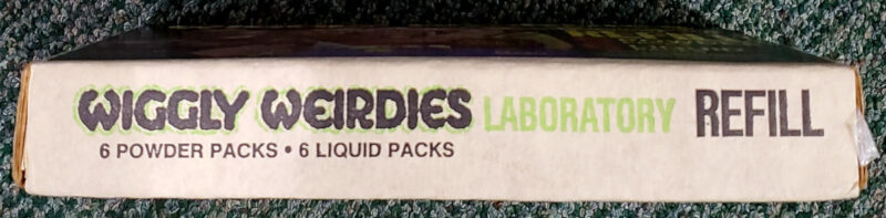 1976 Hasbro Wiggly Weirdies Laboratory Imagination Machine Refill Powder and Liquid Packs in the Box 4