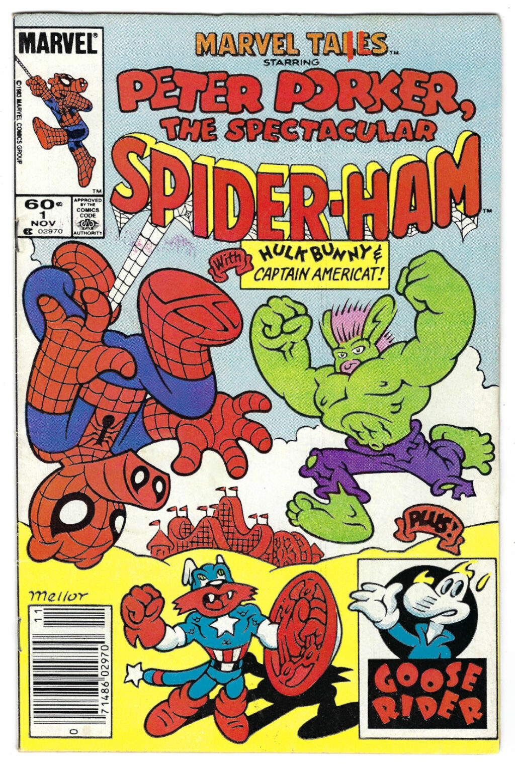 Marvel Comics Marvel Tails #1: 1st Appearance of Peter Porker the Spectacular Spider-Ham 1