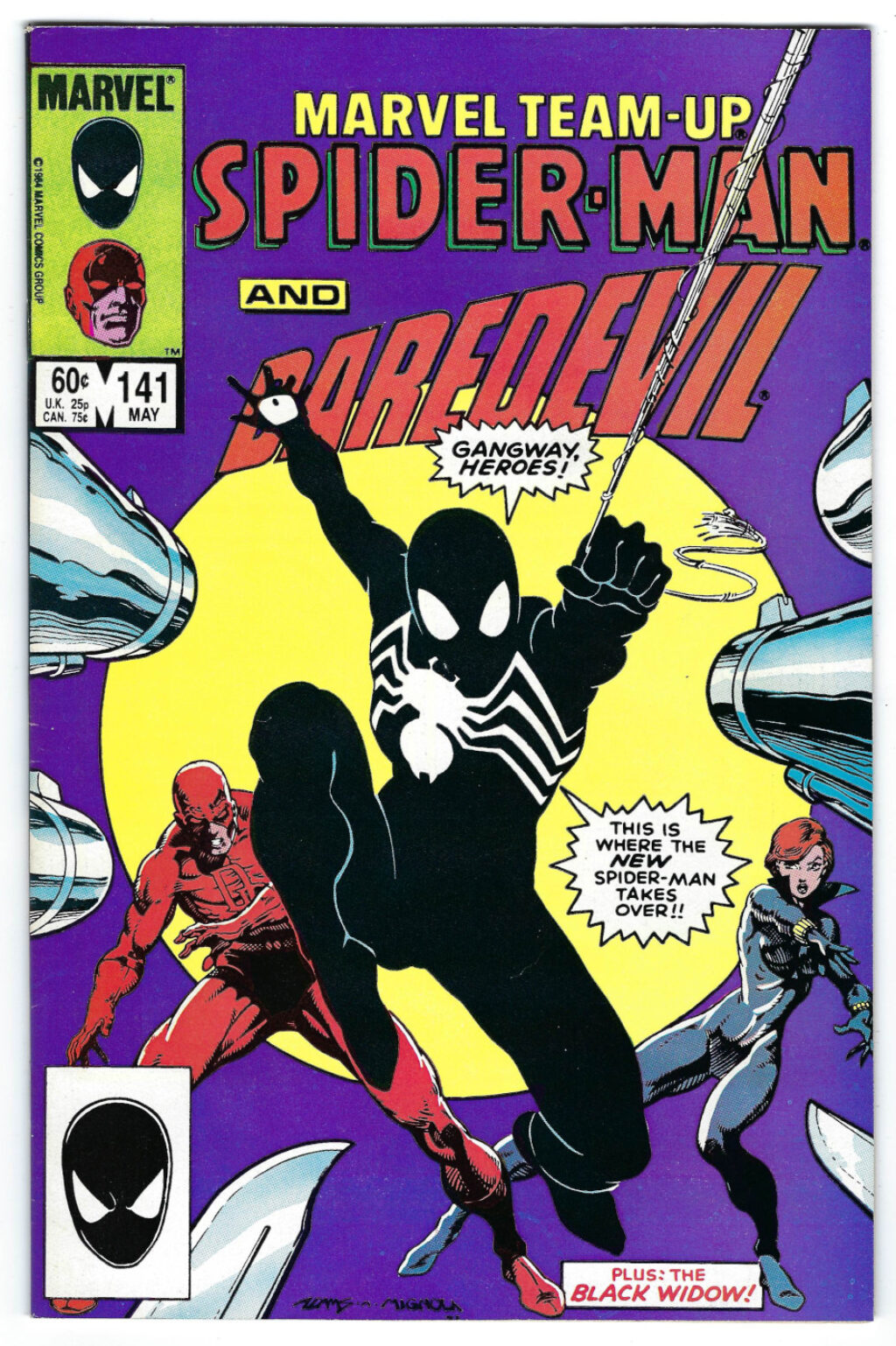 Marvel Comics Marvel Team-Up #141: 1st Appearance of Spider-Man in Black Costume 1