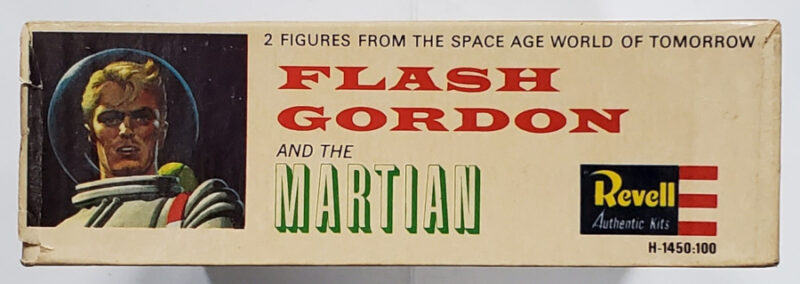 1965 Revell Flash Gordon and the Martian Model Kit in the Box 4