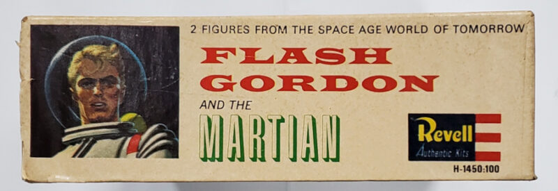 1965 Revell Flash Gordon and the Martian Model Kit in the Box 5