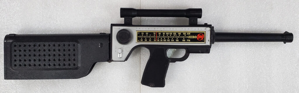 1964 Mattel Agent Zero M Radio Rifle Cap Firing Gun 1