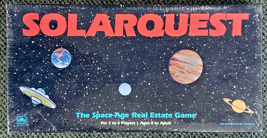 1986 Solarquest Game by Golden: Mint in Sealed Box 1