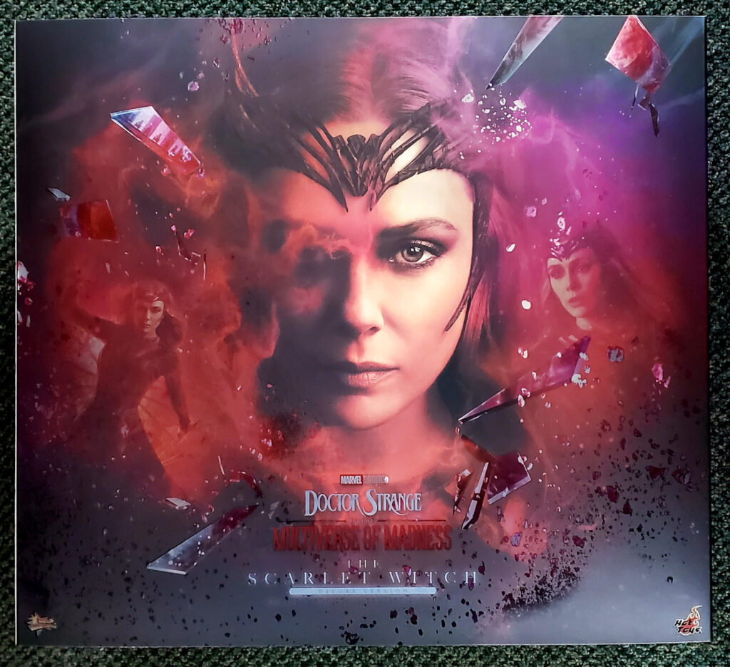 Hot Toys Doctor Strange: Multiverse of Madness Scarlet Witch Deluxe Version 1:6 Scale Figure 1