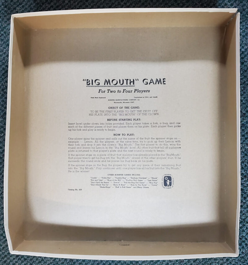 1968 Big Mouth Game by Schaper 2