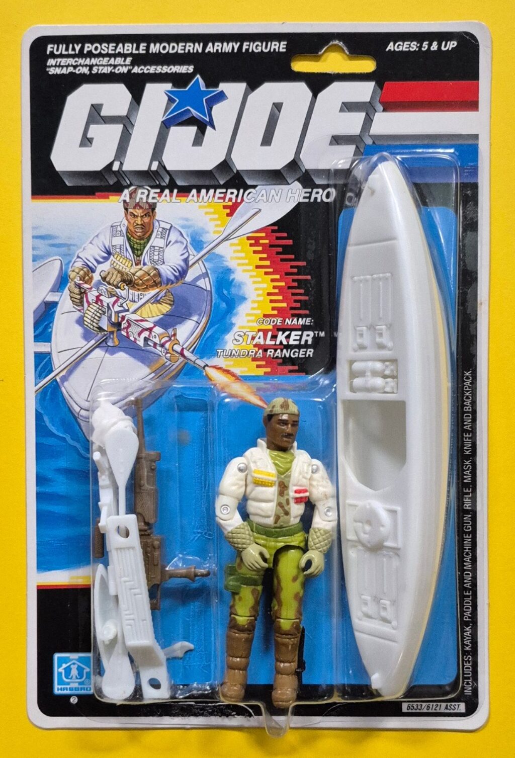 MOC 1988 Hasbro G.I. Joe ARAH Stalker Factory Sealed 1