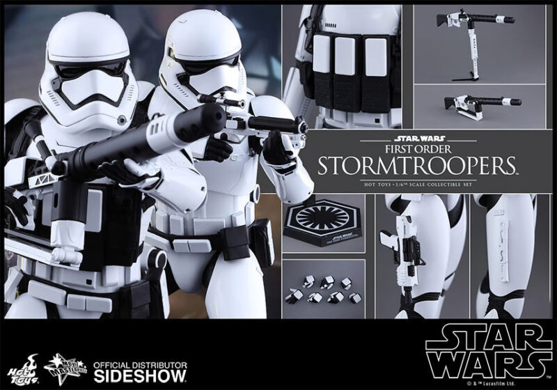 Hot Toys Star Wars First Order Stormtroopers 1:6 Scale Figure Set 3