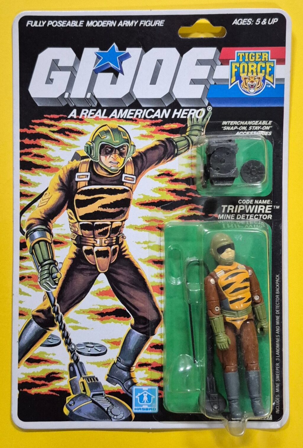 MOC 1988 Hasbro G.I. Joe ARAH Tiger Force Tripwire Factory Sealed 1