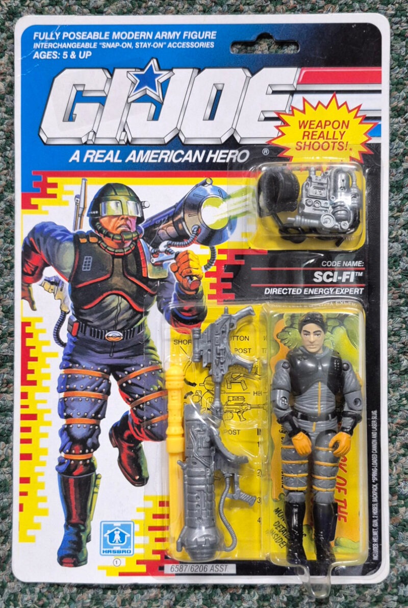 MOC 1990 Hasbro G.I. Joe ARAH V2 Sci-Fi Factory Sealed 1