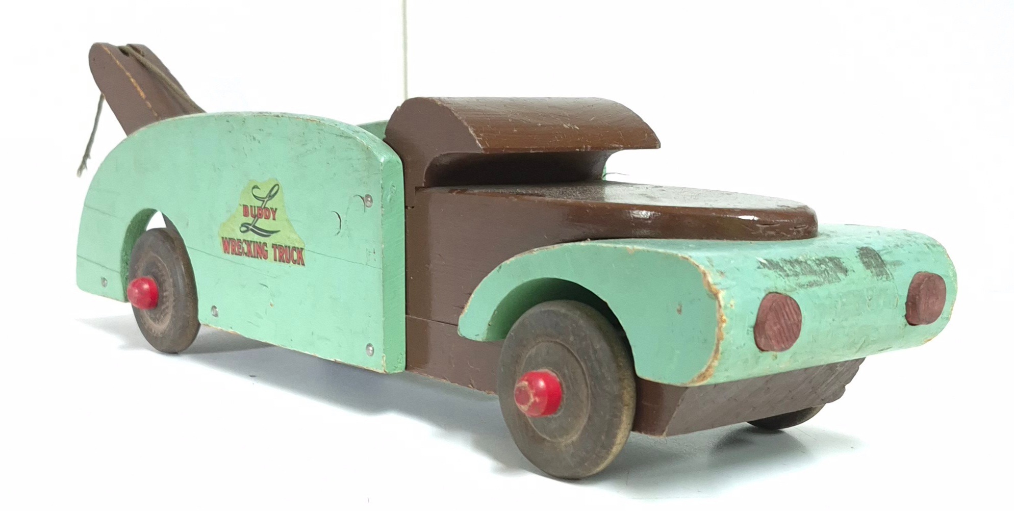 1944 Buddy L Wood Toys Wrecking Truck 1