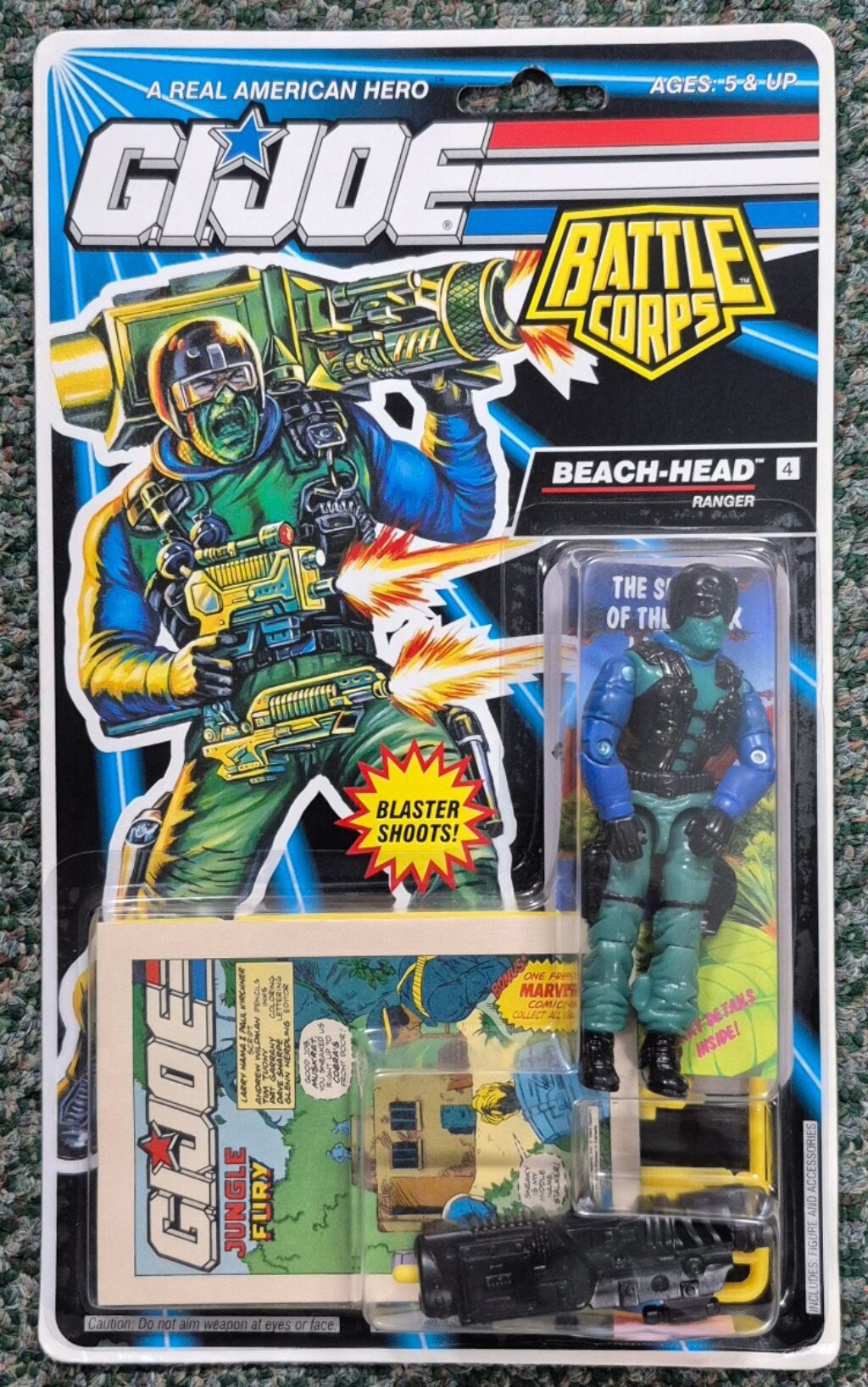 MOC 1992 Hasbro G.I. Joe ARAH Battle Corps Beach-Head : Factory Sealed 1