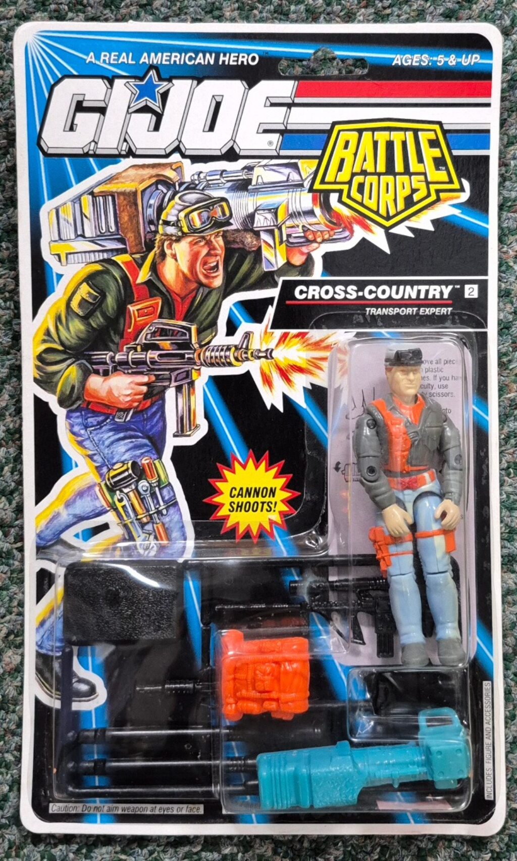MOC 1992 Hasbro G.I. Joe ARAH Battle Corps Cross-Country : Factory Sealed 1