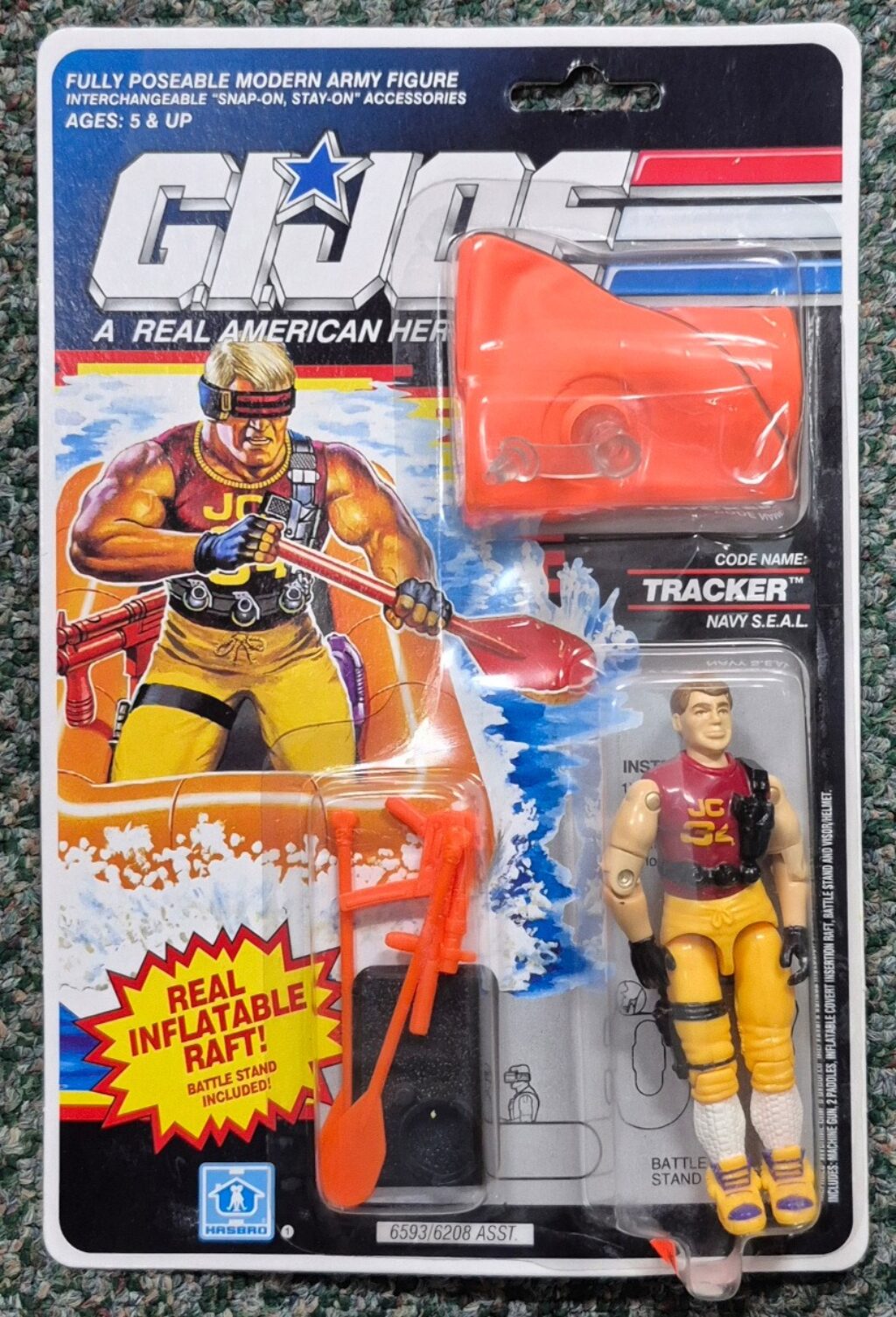 MOC 1990 Hasbro G.I. Joe ARAH Tracker : Factory Sealed 1