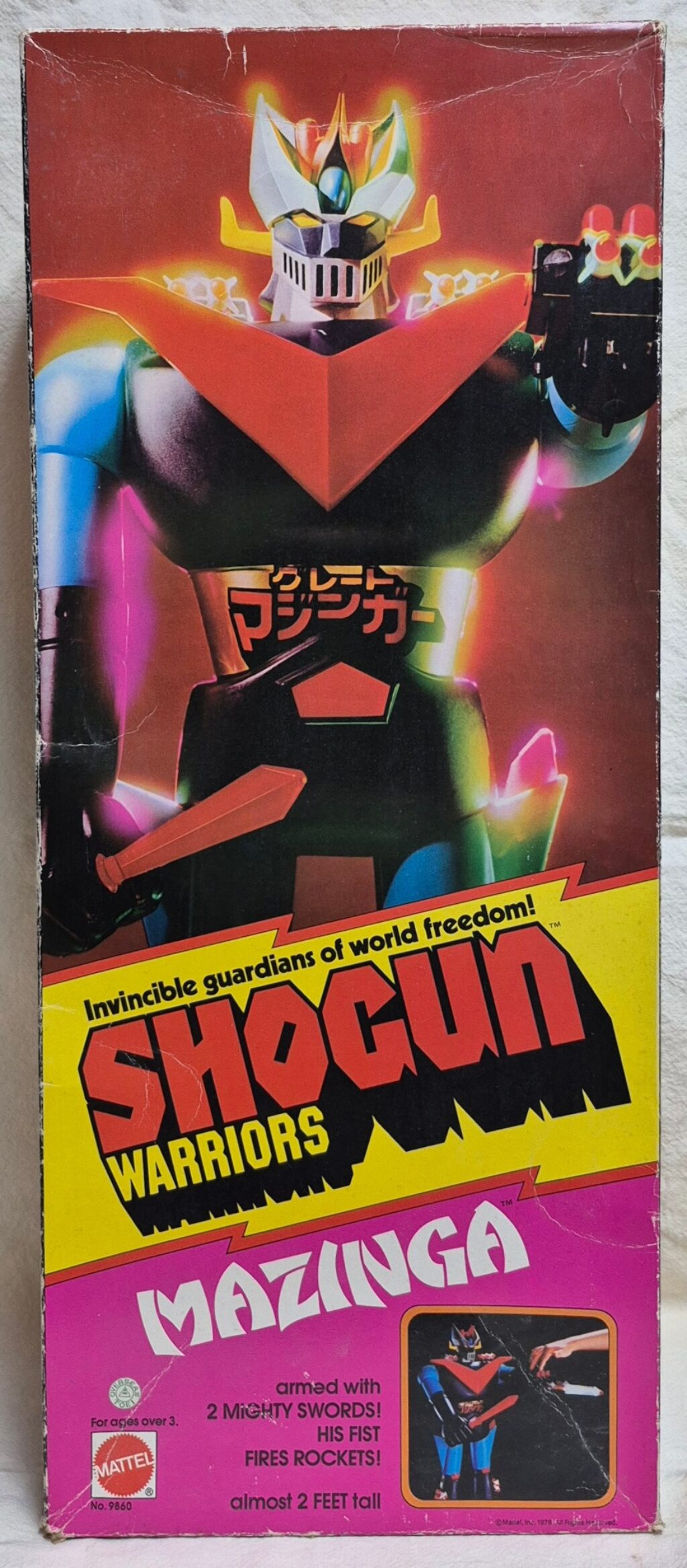 1978 Mattel Shogun Warriors 1st Edition Mazinga 24" Figure - Complete in Box 1