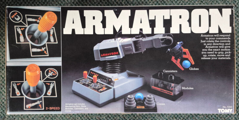 1981 Tomy Armatron Robotic Arm Complete in the Box 3