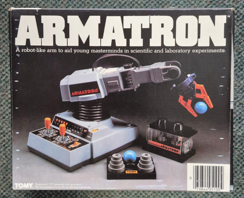 1981 Tomy Armatron Robotic Arm Complete in the Box 4
