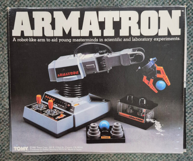 1981 Tomy Armatron Robotic Arm Complete in the Box 5