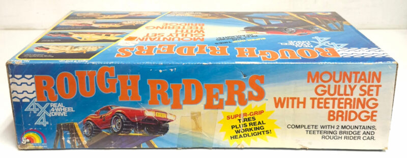 1983 LJN Rough Riders Mountain Gully Set with Teetering Bridge in the Box