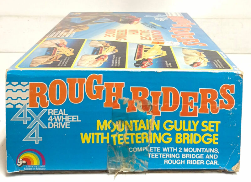 1983 LJN Rough Riders Mountain Gully Set with Teetering Bridge in the Box 5