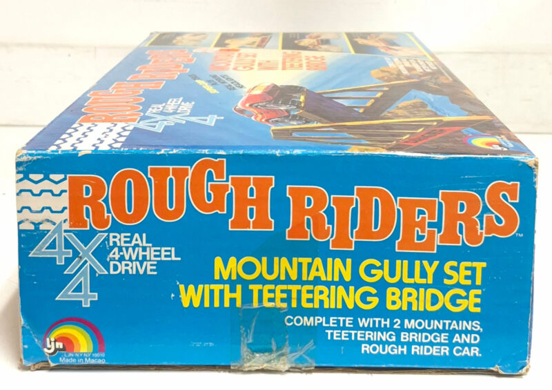 1983 LJN Rough Riders Mountain Gully Set with Teetering Bridge in the Box 6