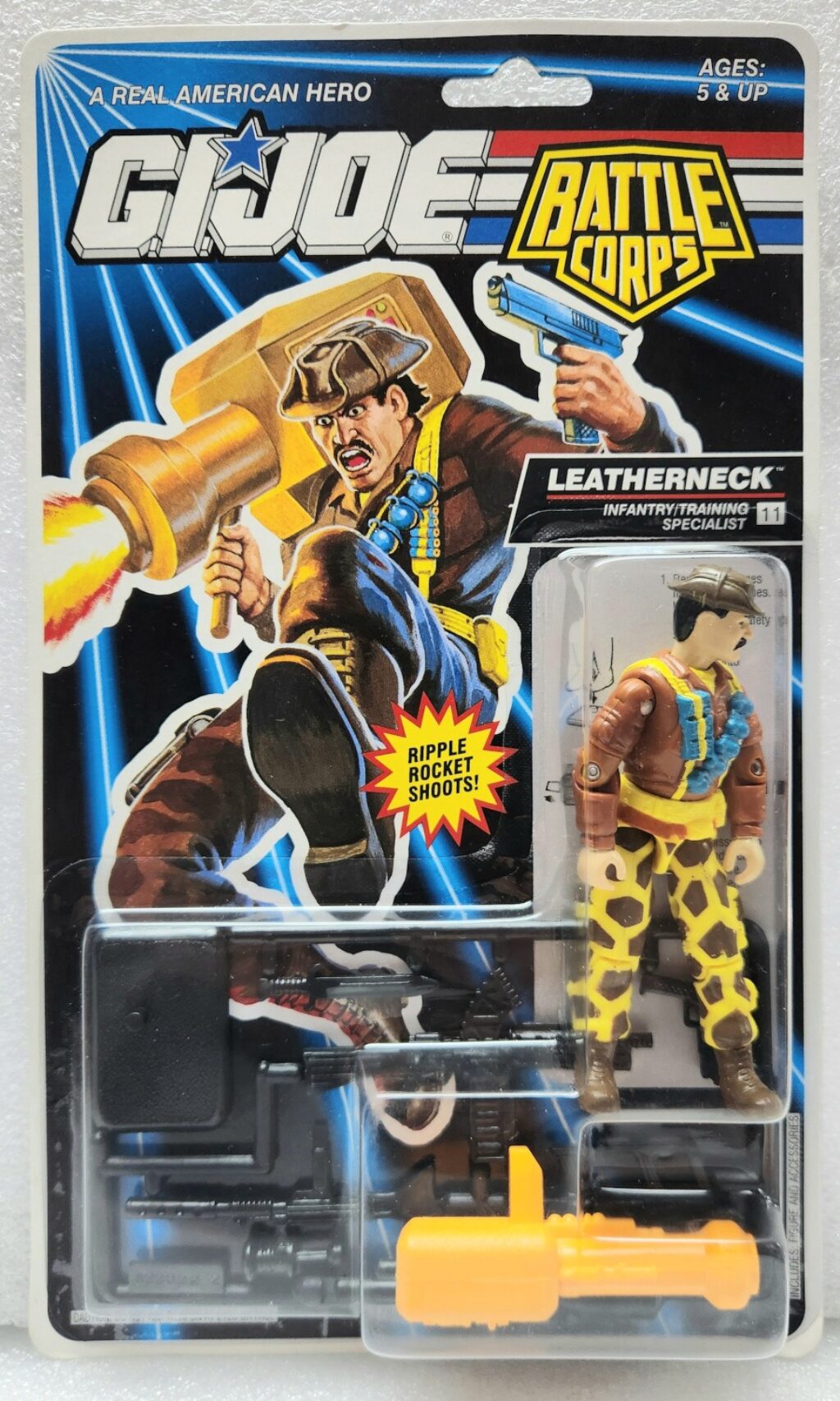 MOC 1992 Hasbro G.I. Joe ARAH Battle Corps Keel-Haul Factory Sealed 1