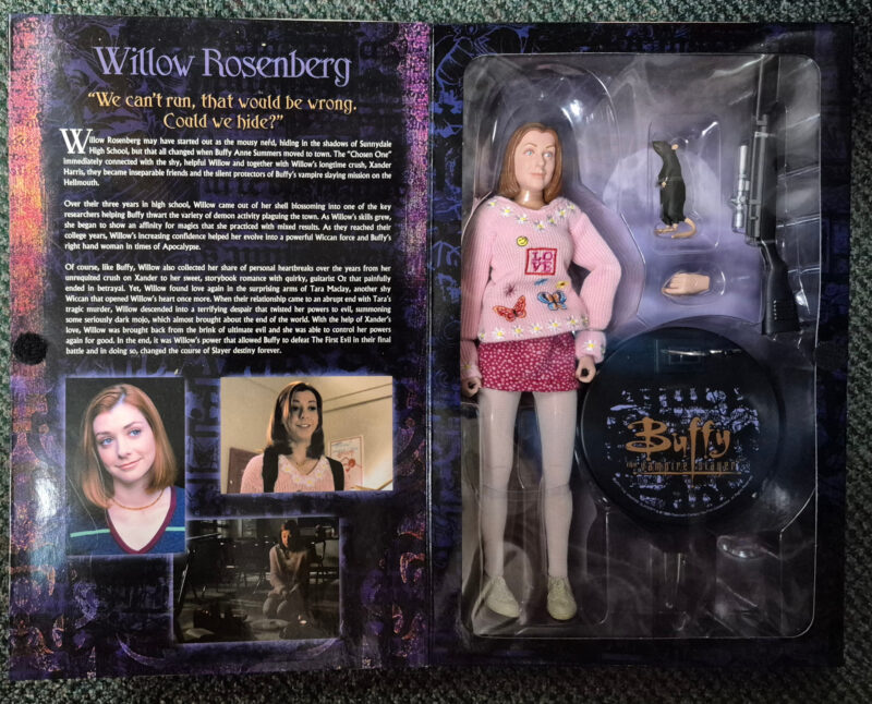 MIB Sideshow Collectibles Alyson Hannigan as Willow Rosenberg in Buffy the Vampire Slayer 1:6 Scale Figure 2