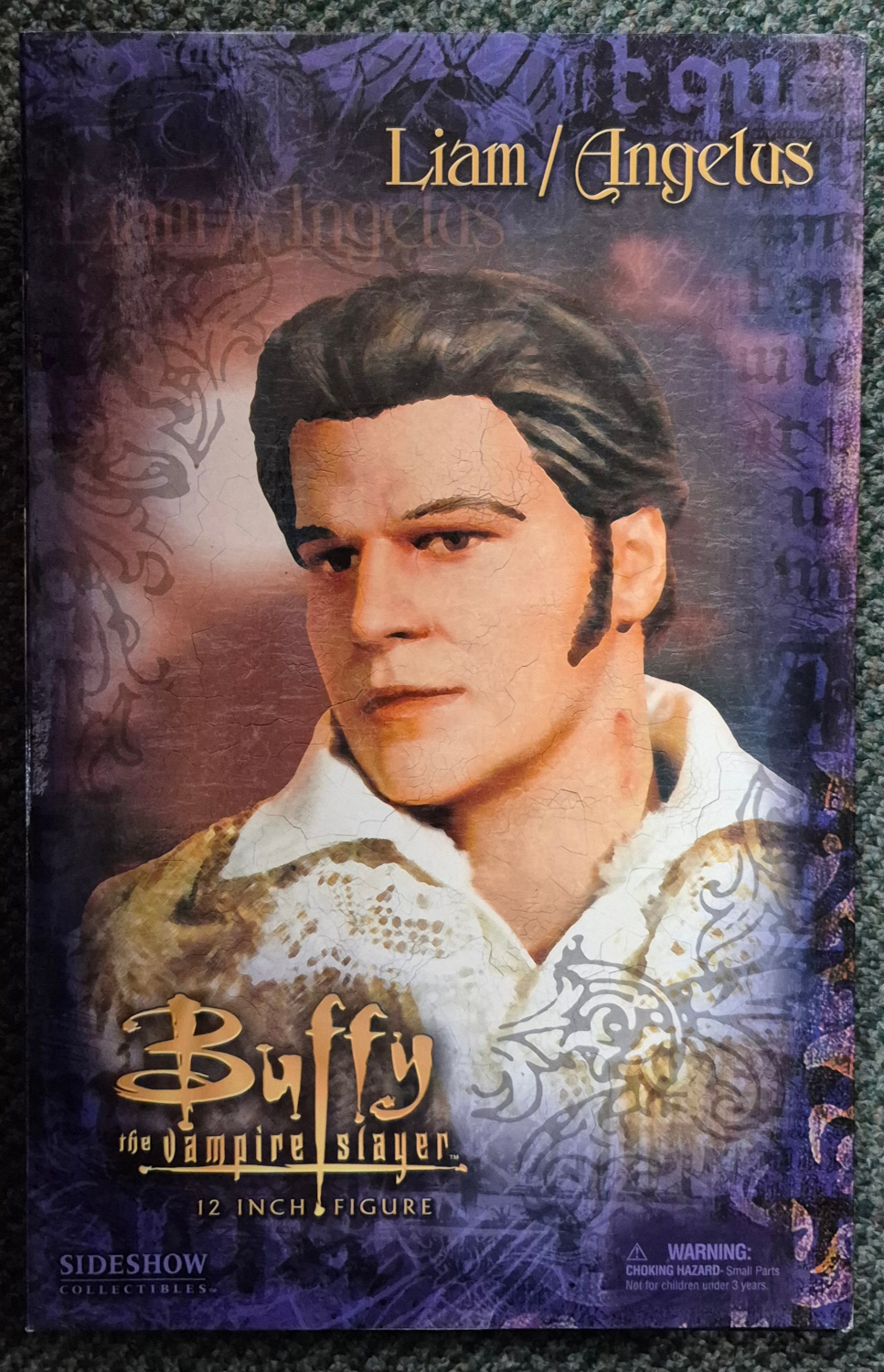 MIB Sideshow Collectibles David Boreanaz as Liam/Angelus in Buffy the Vampire Slayer 1:6 Scale Figure 1
