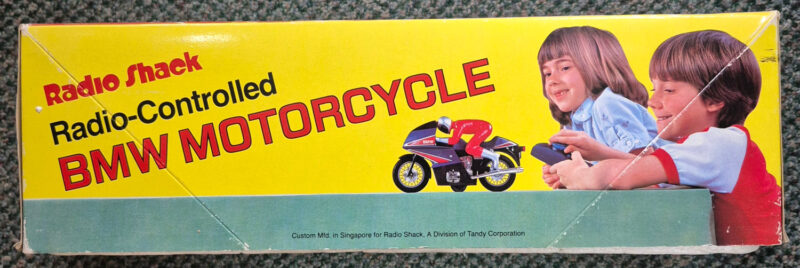 19890 Radio Shack R/C Radio-Controlled BMW Motorcycle in the Box 3