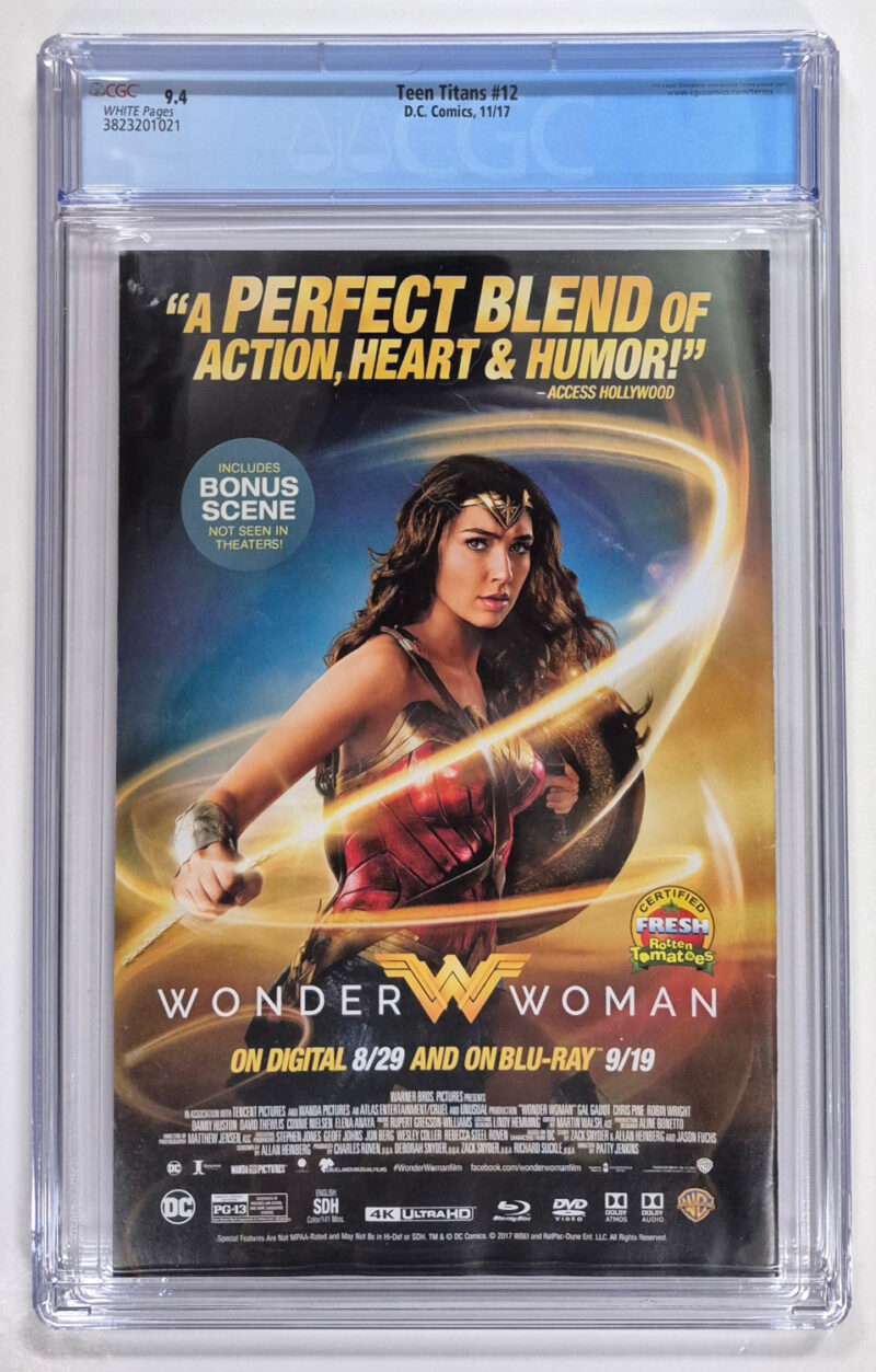 2017 CGC 9.4 DC Comics Teen Titans #12 First Printing 2