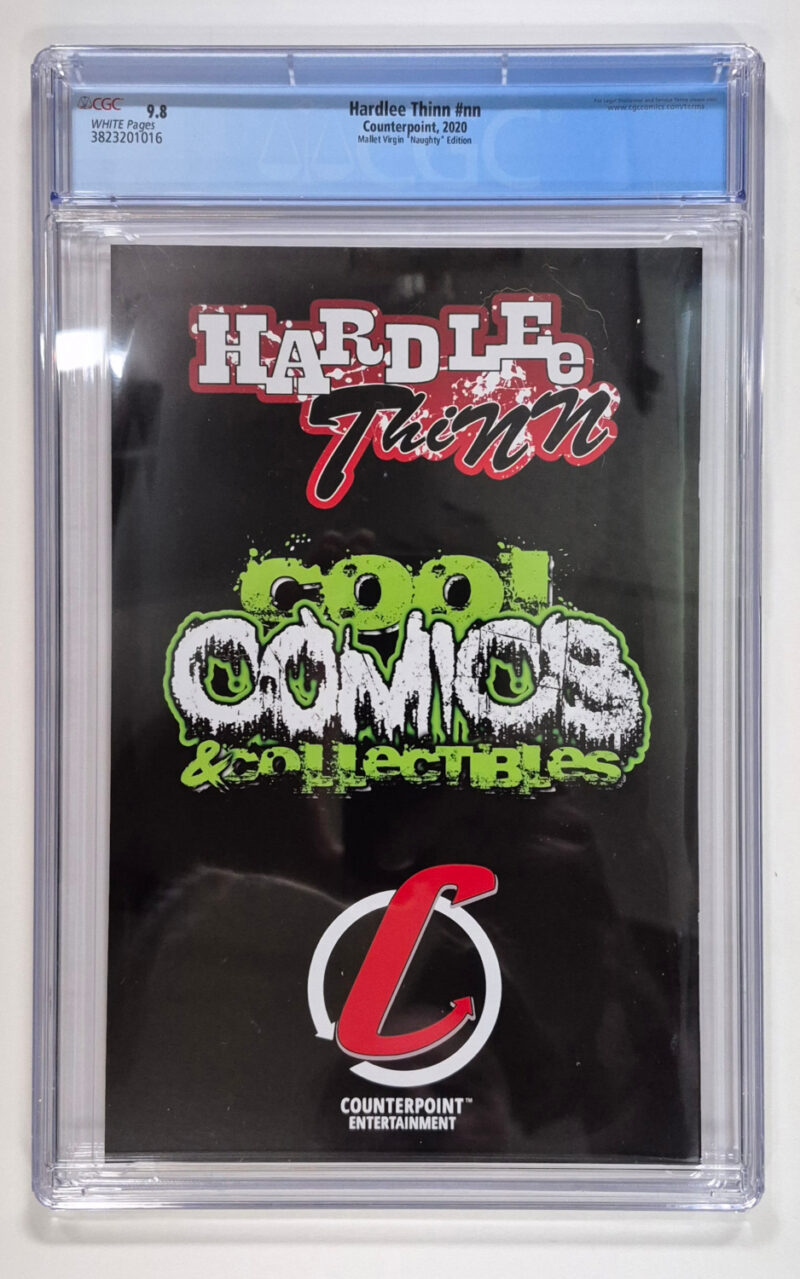 2020 CGC 9.8 Counterpoint Entertainment Hardlee Thinn #NN Mallet Virgin Naughty Edition 2