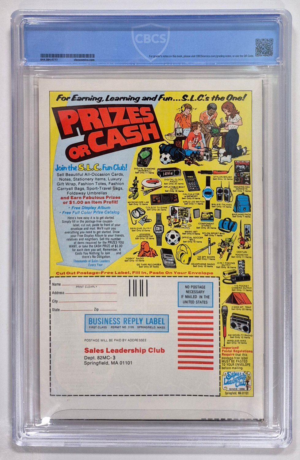 cbcs-9.8-marvel-team-america-1-2 1982 CBCS 9.8 Marvel Comics Team America #1 2