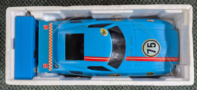 1970's LaTrax R/C Radio-Controlled Alpha RCX Sports Car in the Box 8