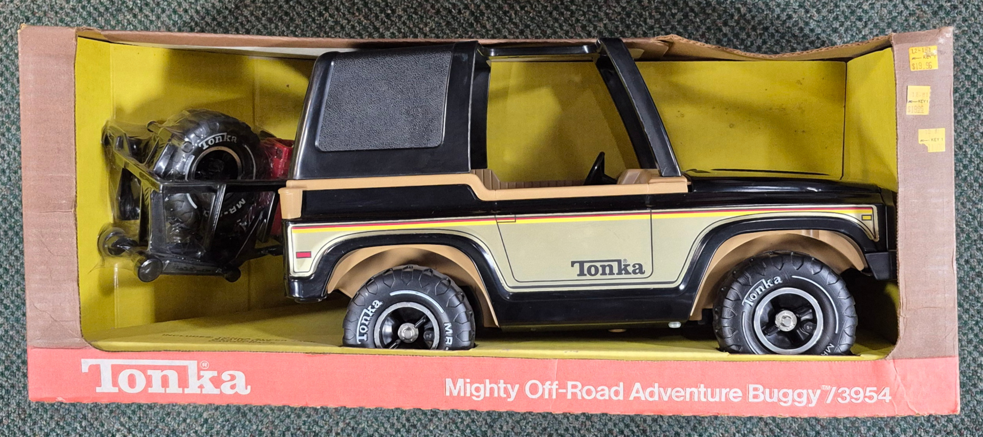 1981 MIB Mighty Tonka #3954 Off-Road Adventure Buggy Pressed Steel Truck - Sealed 1