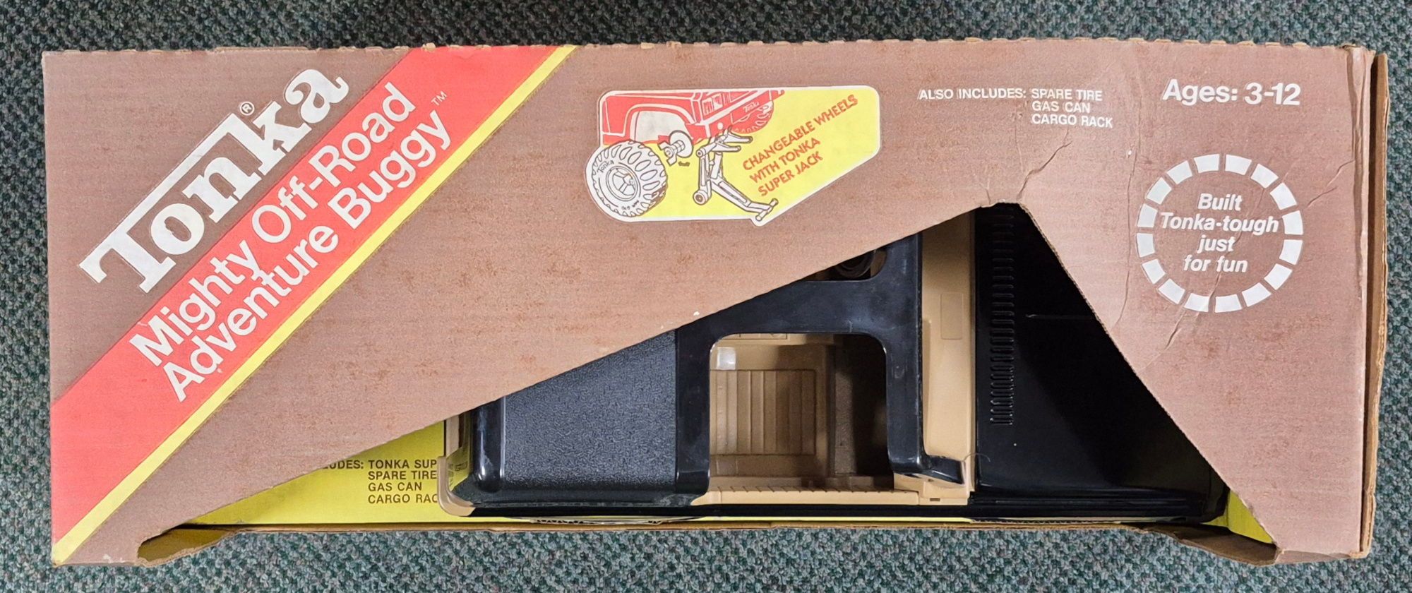 mighty-tonka-3954-off-road-adventure-buggy-mib-3 1981 MIB Mighty Tonka #3954 Off-Road Adventure Buggy Pressed Steel Truck - Sealed 3