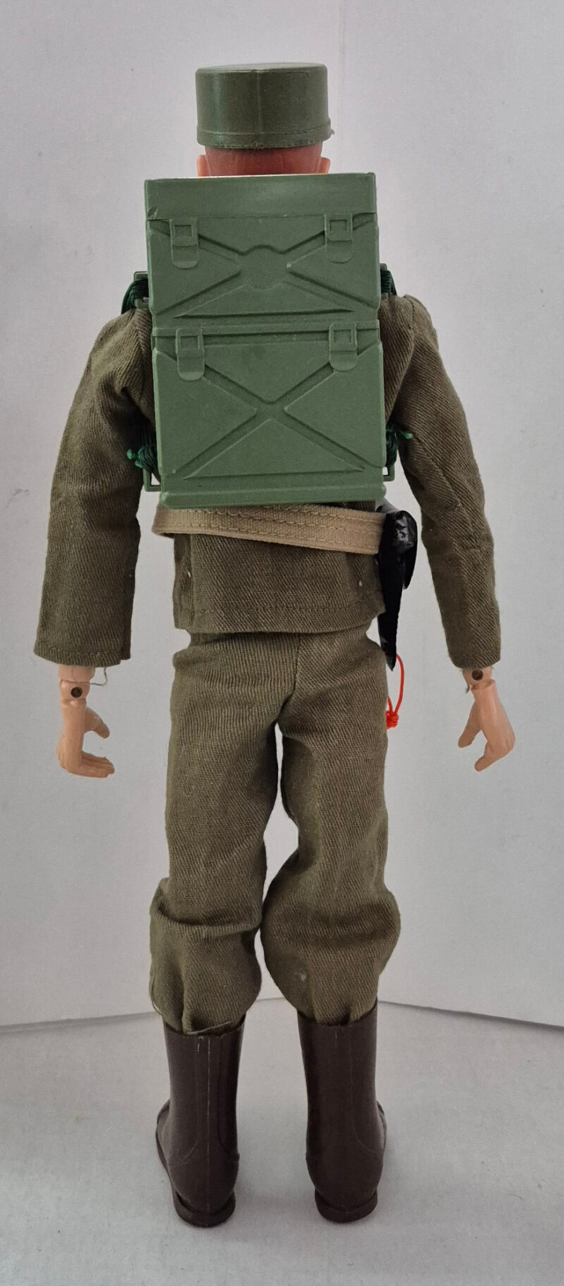 1964 Hasbro G.I. Joe Action Soldier Figure in Complete Command Post Poncho Uniform with All Accessories 3