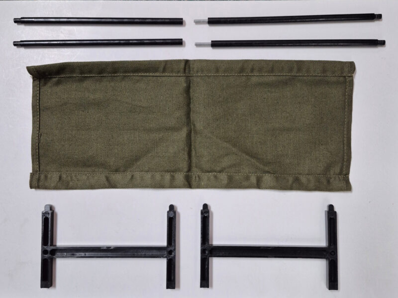 1966 Hasbro G.I. Joe Action Marine G.I. Bunk Bed Cot Complete 2