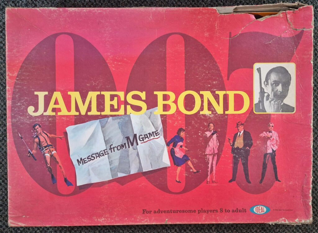 1966 James Bond Message from M Game by Ideal : Complete 1