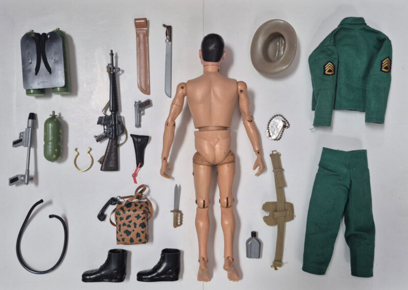 1967 Hasbro G.I. Joe Jungle Fighter Figure Complete with All Accessories 3